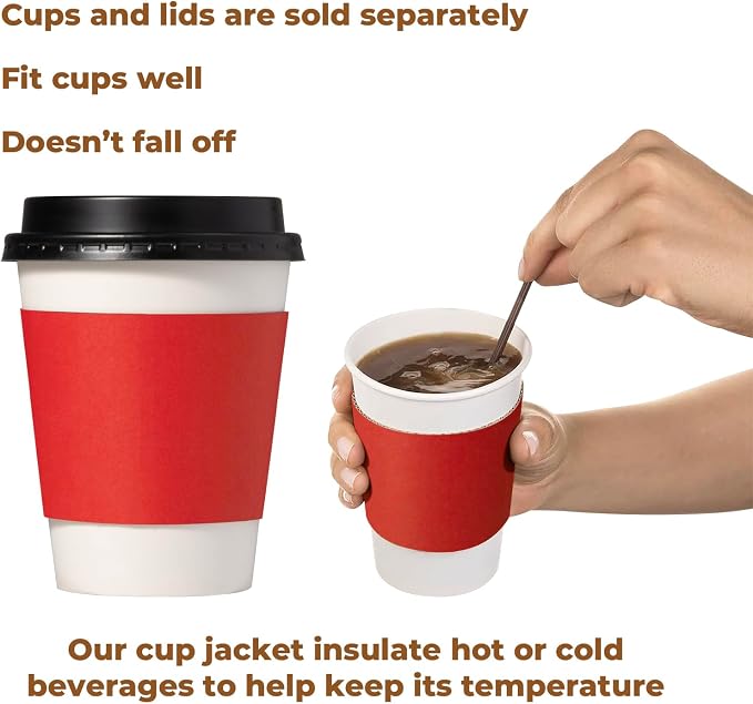 FMP Brands 1000 Pack Coffee Sleeves - Image 5