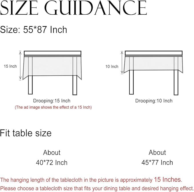 ISAENNE Designer Provence Floral Tablecloth Rectangular,Linen Colorful Washable Indoor Table Cloth,Durable Decor Tablecloths for Dining Thanksgiving Kitchen Christmas,55"*87"-Ratina