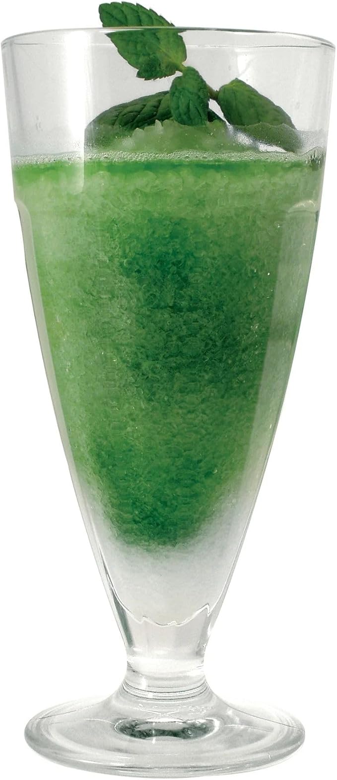 Bormioli Rocco Rock Bar 12.75 oz. Dessert Glass, Set of 6, Lavender
