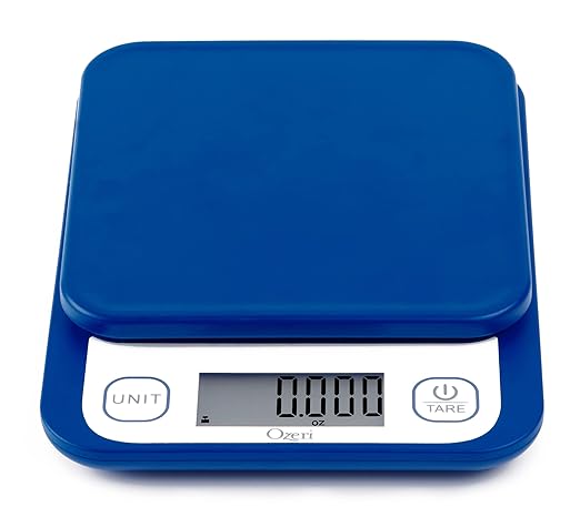 Ozeri Garden and Kitchen Scale II, with 0.1 g (0.005 oz) 420 Variable Graduation Technology