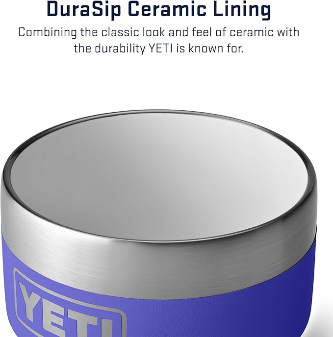 YETI Rambler 4 oz Stackable Cup, Stainless Steel, Vacuum Insulated Espresso/Coffee Cup, 2 Pack