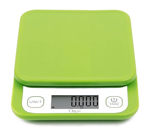 Ozeri Garden and Kitchen Scale II, with 0.1 g (0.005 oz) 420 Variable Graduation Technology