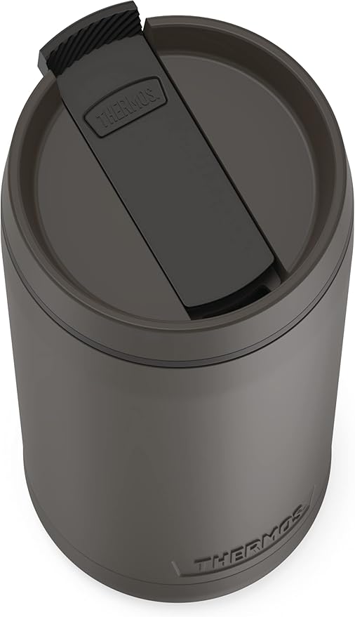 THERMOS ALTA SERIES Stainless Steel Tumbler 18 Ounce, Espresso Black