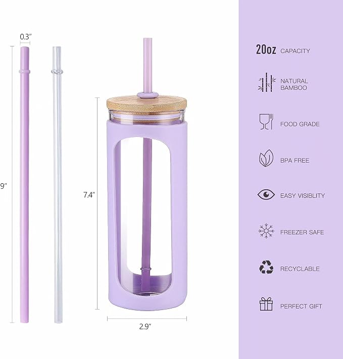 Kodrine 20oz Glass Tumbler - Image 2