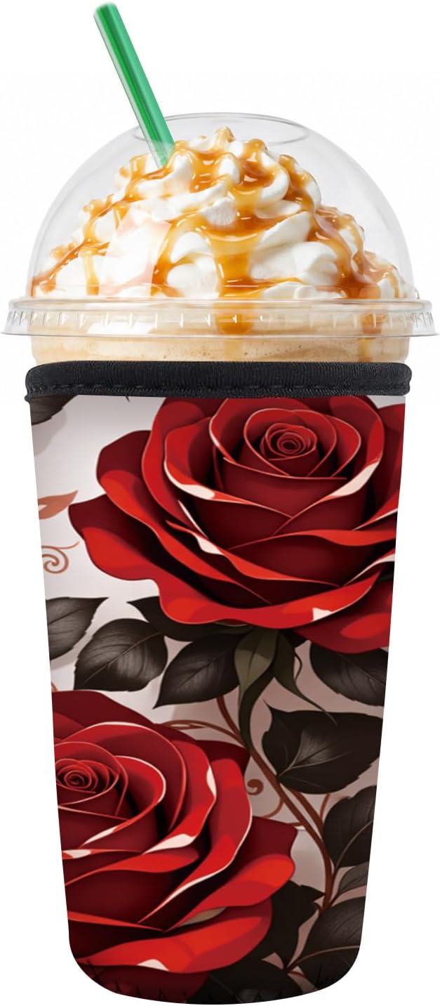 Reusable Neoprene Coffee Sleeve by Unknown