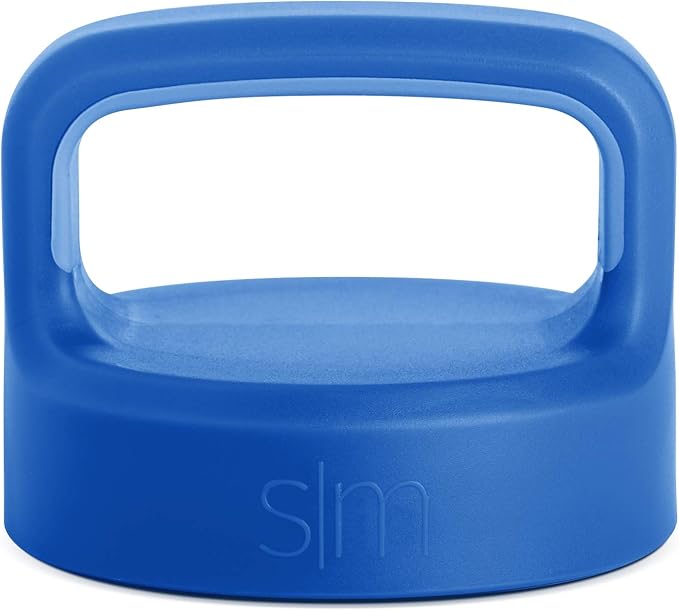 Simple Modern Wide Mouth Lid Leak Proof Straw Chug Handle Flip Fits Summit Water Bottles and Hydro Flask, Twilight