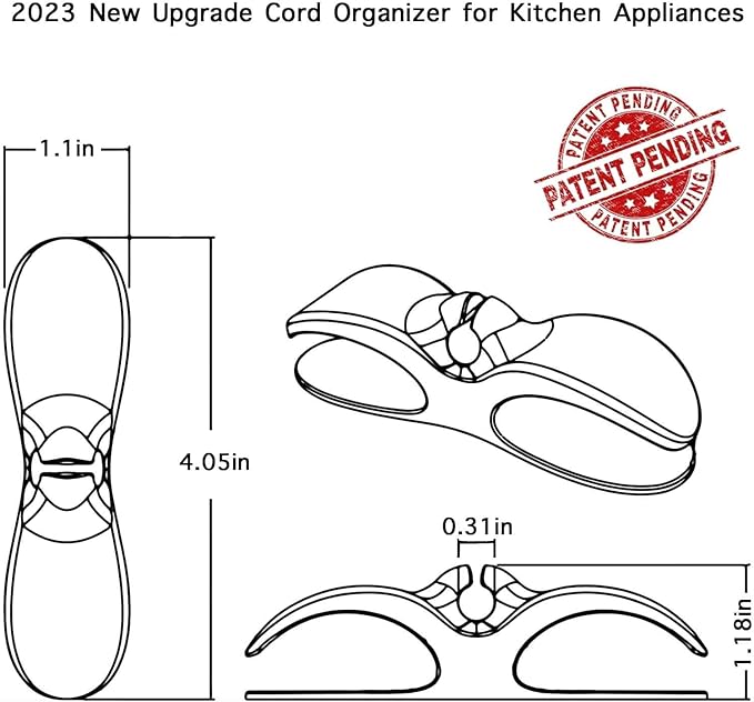 Cord Organizer for Kitchen Appliances - Pastel