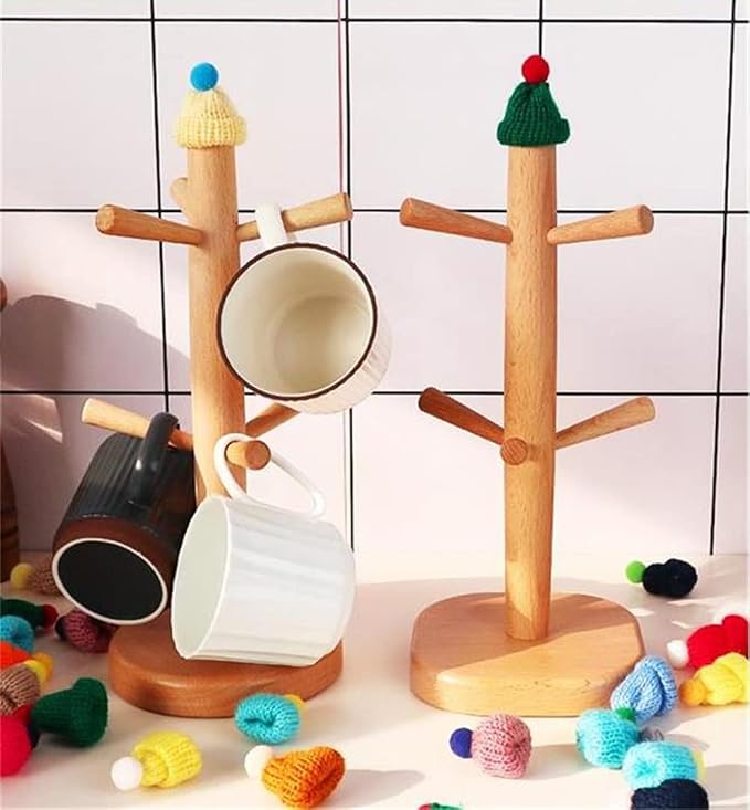 Elandy Wooden Mug Holder Tree - Image 8