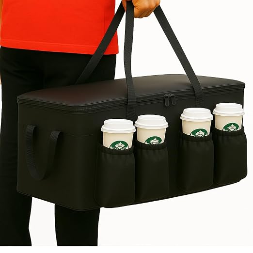 Extra Insulated Food Delivery Bag Cooler Bags Keep Food Warm Catering Therma - Image 8