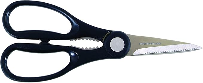 Oster Baldwyn High-Carbon Stainless Steel Kitchen Knife Cutlery Block Set, 22-Piece, Brushed Satin