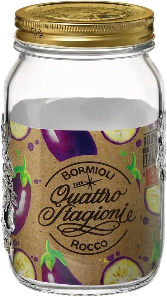 Bormioli Rocco Quattro Stagioni Jar, 33.75 oz