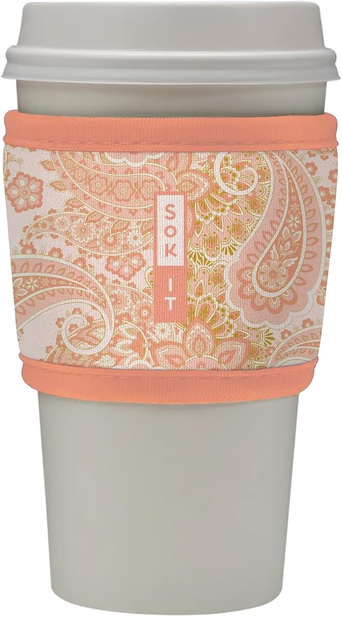 Sok It HotSok Coffee & Tea Reusable Insulated Neoprene Cup Sleeve by SokIt