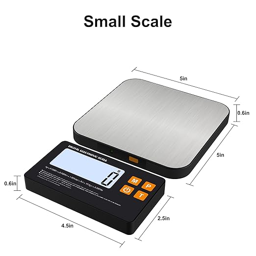 MagiCling Split Smart Food Kitchen Scale – 1g Precision, 22lb/7 Units, Detachable Magnetic Display & Ultra-Slim 14mm Design for Weight Loss, Baking, Cooking, Dieting, Meal Prep