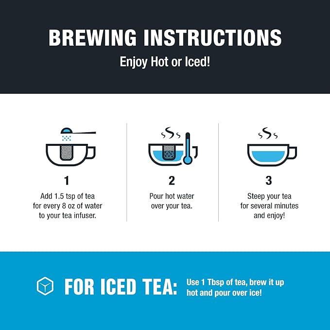 Tiesta Tea - Herbal Tea Gift Box, Loose Leaf, Medium to Non Caffeinated Variety Pack, Make Hot & Iced, 5 Pouches of Assorted Blends with Chamomile, Ginger, Citrus and Lavender Herbal Blend