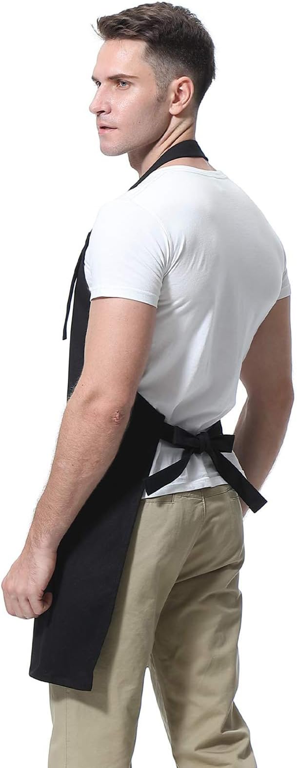 Miracu Funny Cooking Aprons for Women, Funny Baking Aprons for Men Dad - Mens Cooking Gifts for Bakers Husband Boyfriend - Christmas Fathers Day Birthday Kitchen Gifts for Men, BBQ Grilling Presents