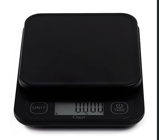 Ozeri Garden and Kitchen Scale II, with 0.1 g (0.005 oz) 420 Variable Graduation Technology