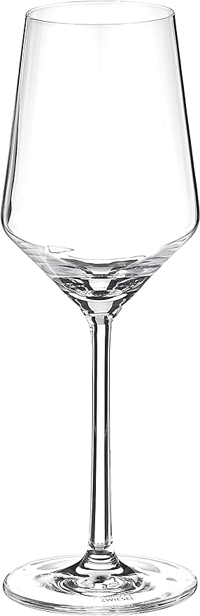 ZWIESEL GLAS Pure Riesling White Wine Glass (Set of 6), Wine Glasses for White Wine, Dishwasher-Safe Tritan Crystal Glasses, Made in Germany (10 Ounce)