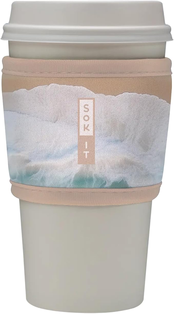 Sok It HotSok Coffee & Tea Reusable Insulated Neoprene Cup Sleeve by SokIt