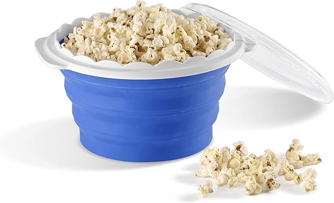 Cuisinart CTG-00-MPMB, Microwave Popcorn Maker, One Size, Blue