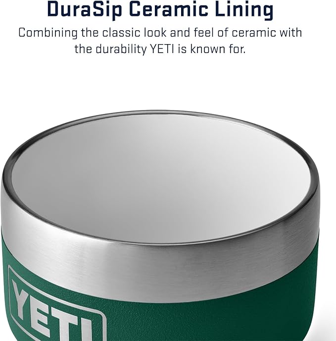 YETI Rambler 4 oz Stackable Cup, Stainless Steel, Vacuum Insulated Espresso/Coffee Cup, 2 Pack