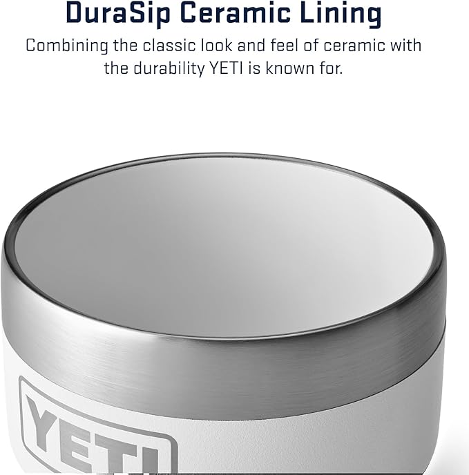 YETI Rambler 4 oz Stackable Cup, Stainless Steel, Vacuum Insulated Espresso/Coffee Cup, 2 Pack