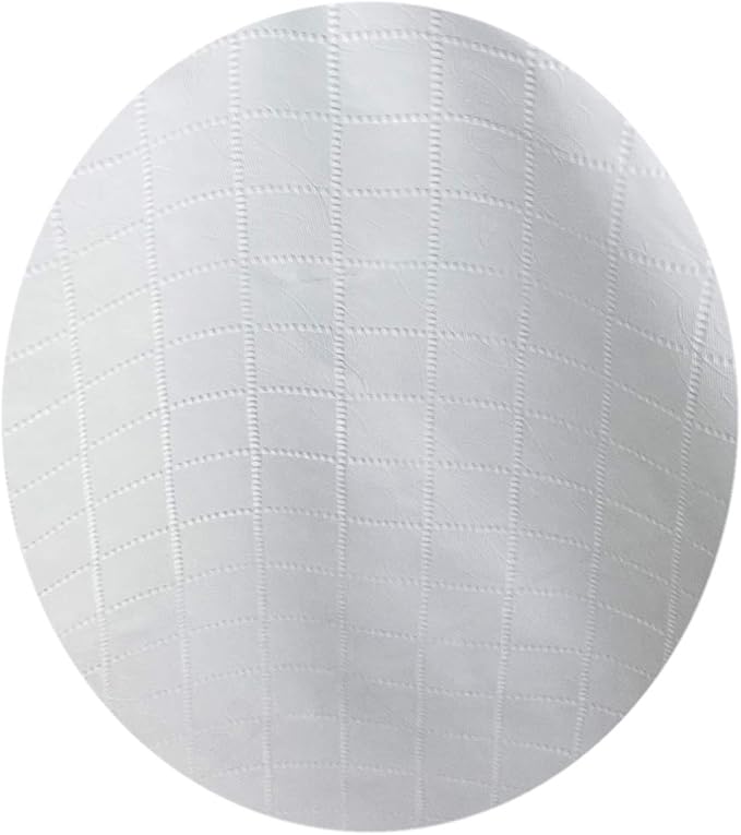Newbridge Quilted Waterproof Cut to Fit Table Pad Protector with Flannel Backing, Heat Resistant, Wipe Clean, Cushioned Pad Protects Table from Spills and Scratches (52" Round)