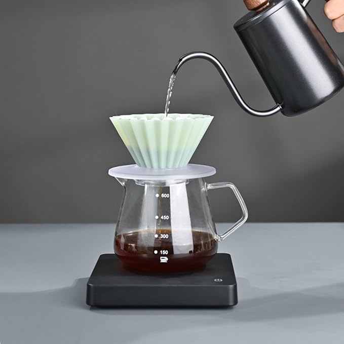 Resin Stand For Paper Coffee Clear Coffee Dripper Holder Rack Slip Coffee - Image 9