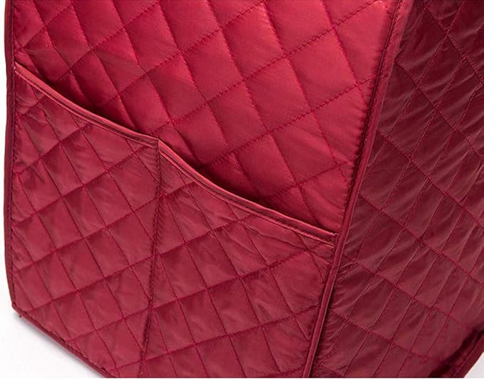 Stand Mixer Dust-proof Cover with Organizer Bag for KitchenAid Mixer to Keep Clean and Safe(Red)