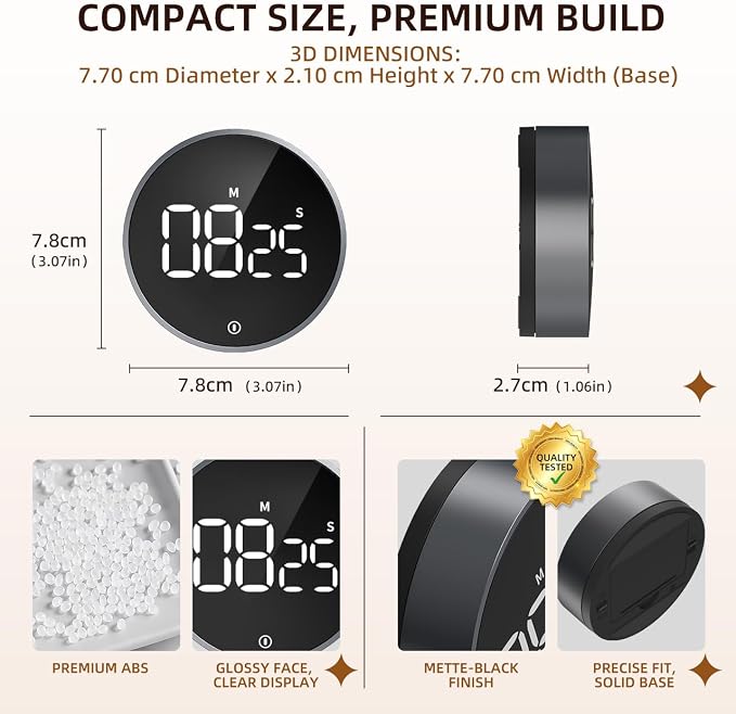VOCOO Digital Kitchen Timer - Image 7