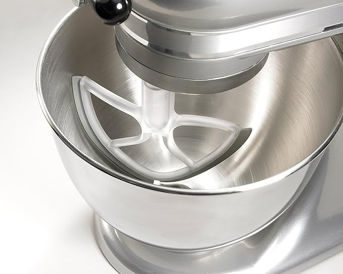 New Metro KA-5LR Original Beater Blade Works w/ Most KitchenAid 5 Qt Bowl-Lift Stand Mixers, Red