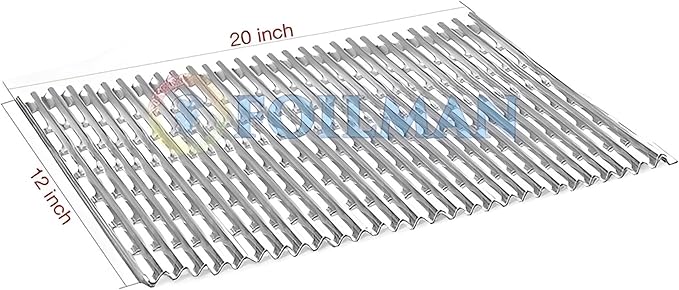 Clean Grill BBQ Disposable Aluminum Liners | 12 x 20 inch/Disposable Grill Grates - 8-Pack & 12-Pack (8)