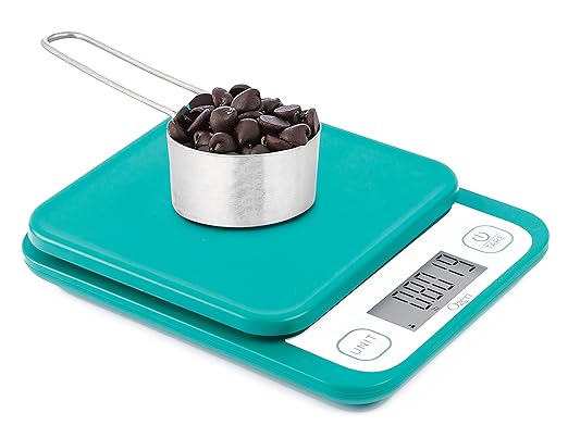 Ozeri Garden and Kitchen Scale II, with 0.1 g (0.005 oz) 420 Variable Graduation Technology