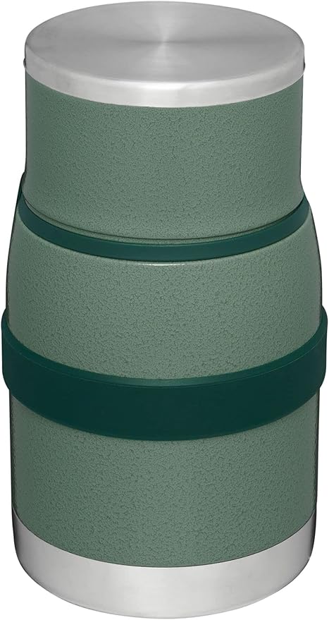 Stanley Adventure To-Go Food Jar | Vacuum Insulated Thermos Food Container | Wide Mouth Screw On Lid | Packable for Travel | Stainless Steel with Leakproof Lid | BPA-Free