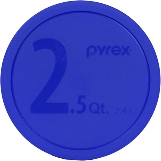 Pyrex 325-PC 2.5qt Blue Mixing Bowl Food Storage Replacement Lid - Made in USA