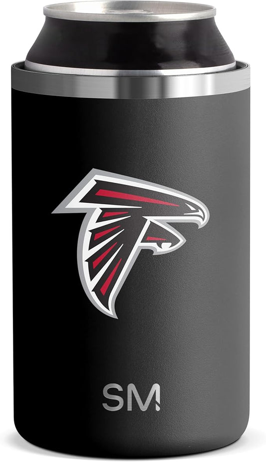 Simple Modern Officially Licensed NFL Atlanta Falcons Gifts for Men, Women, Dads, Fathers Day | Insulated Ranger Can Cooler for Standard 12oz Cans - Beer, Seltzer, and Soda