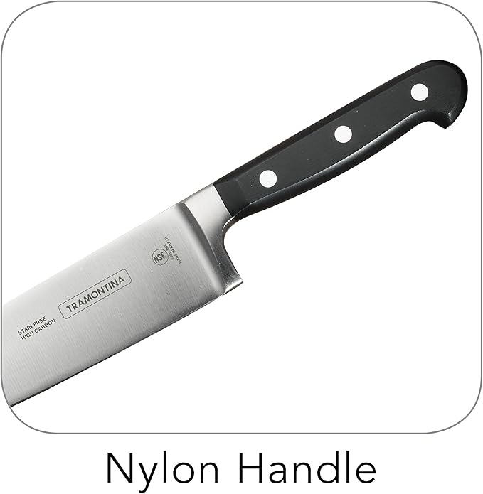 Tramontina Pro Series Forged 8-Inch Chef Knife, Stain-free High-Carbon Steel Kitchen Knives for Cooking