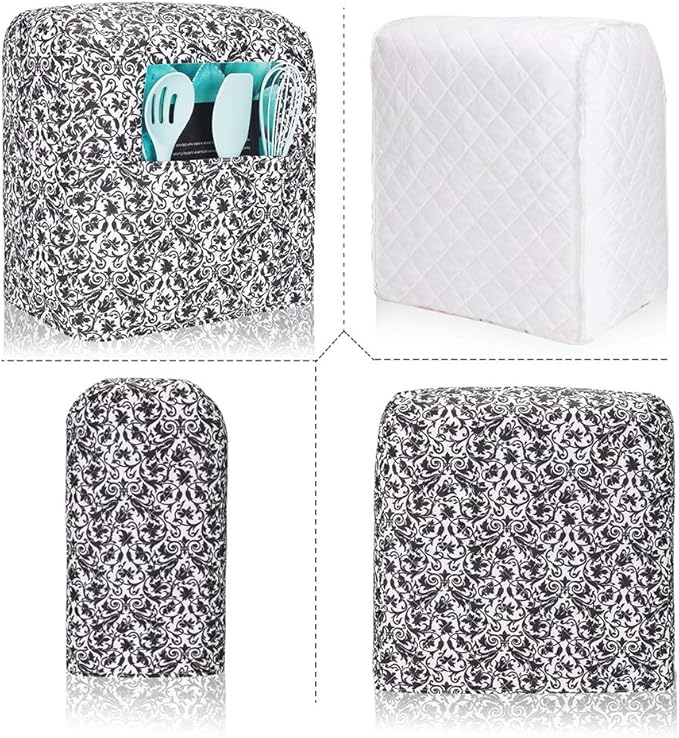 Kitchen Aid Mixer Cover,Kitchen Mixer Cover Compatible with 6-8 Quarts Kitchenaid/Hamilton Stand Mixer,Cover For Kitchen Aid Mixer,Kitchen Stand Mixer Covers.Kitchen Aid Mixer Assecories.Paisley