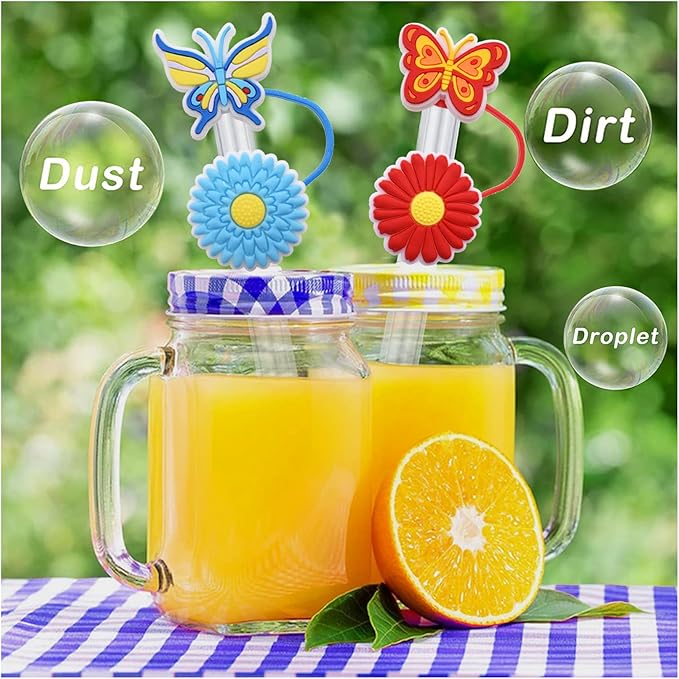 Stanley Cup Straw Cover Cap, Compatible with 30 & 40 Oz Tumbler, Reusable Straw Tips, Perfect for Gifts
