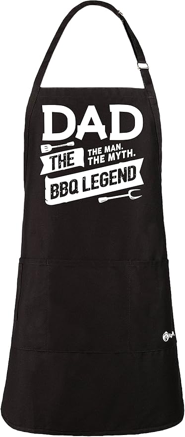 ApronMen - Funny Apron For Men - BBQ Gifts for Men & Unique Gifts for Fathers - Mens Aprons for Grilling