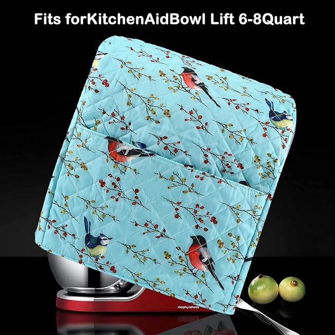 Stand Mixer Cover,Kitchen Mixer Cover Compatible With 5-8 Quart Kitchenaid Hamilton Mixers,Pioneer Woman Kitchen Aid Covers for Stand Mixer,Pioneer Women Kitchen Aid Mixer Assecories