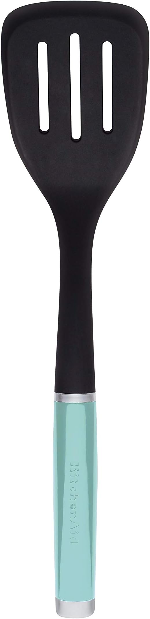 KitchenAid Classic Nylon Slotted Turner, 13.66-Inch, Aqua Sky (Pack of 12)