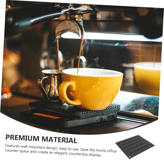 Wall-Mounted Coffee Capsule Holder Rack Acrylic Coffee Storage Organizer - Image 4