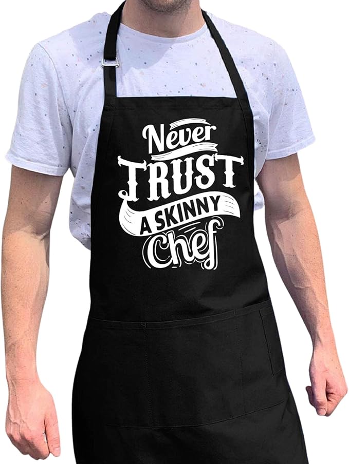 ApronMen - Funny Apron For Men - BBQ Gifts for Men & Unique Gifts for Fathers - Mens Aprons for Grilling