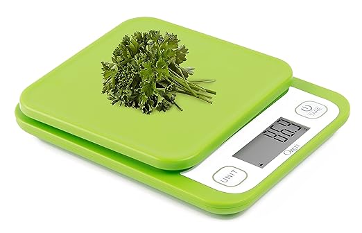 Ozeri Garden and Kitchen Scale II, with 0.1 g (0.005 oz) 420 Variable Graduation Technology