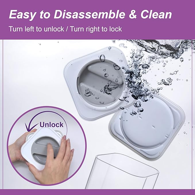 Amazing Abby - Carol - Acrylic Canister (4-Piece Set), 48/72/96/112-Ounce Capacity, Plastic Airtight Food Container, Stackable, BPA-Free, Shatter-Proof, Perfect for Home and Commercial Use