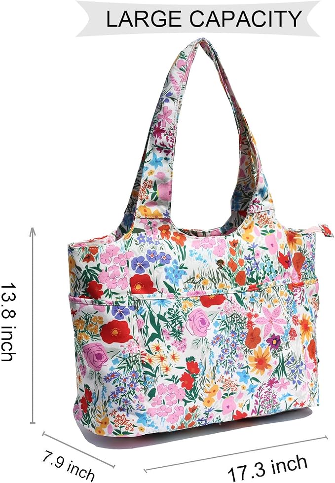ESVAN Yoga Tote Bag Mat bag Women Shoulder Bags Carryall Tote - Image 2
