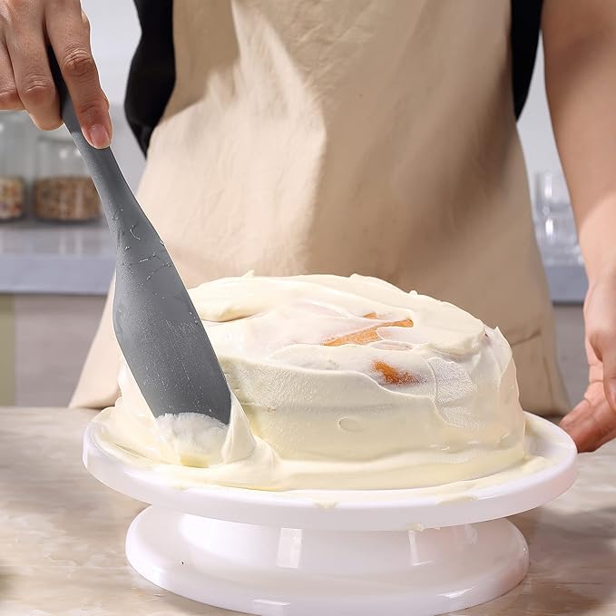 Tongjude Silicone Spurtle Set, Silicone Spatula Set, Heat Resistant Cooking Utensil for Nonstick Cookware, Serving，Baking, Whisking, Smashing, Scooping, Spreading, 8 Piece