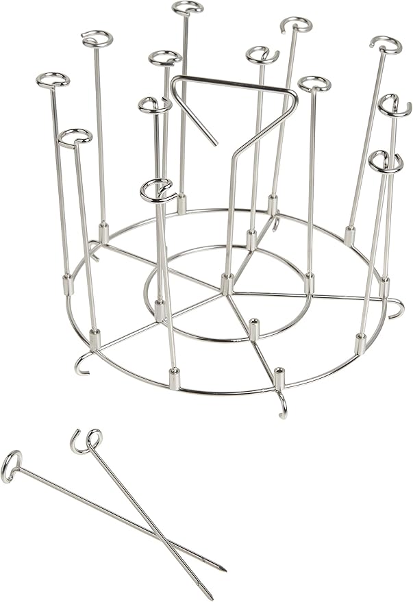 Ninja - AOP103BRN Ninja Foodi Skewer Stand, 1 piece, stainless steel