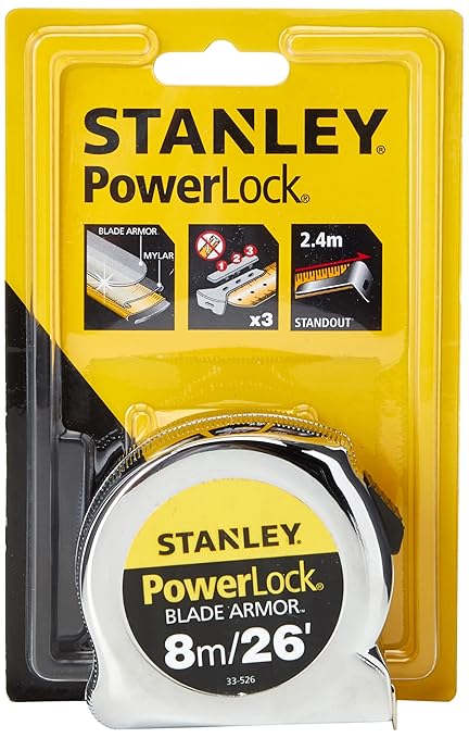 Stanley - Powerlock Rule Blade Armor 8M/26Ft