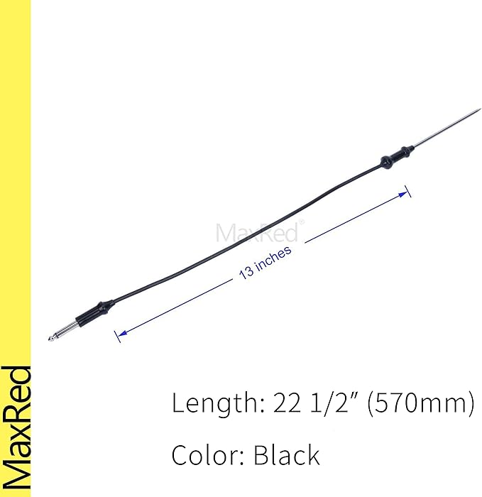 00755060 492332 Meat Probe Thermometer Gauge Thermistor Sensor Replacement for Thermador, Bosch, BSH Range Stove, Wall Oven, Grill, Baker